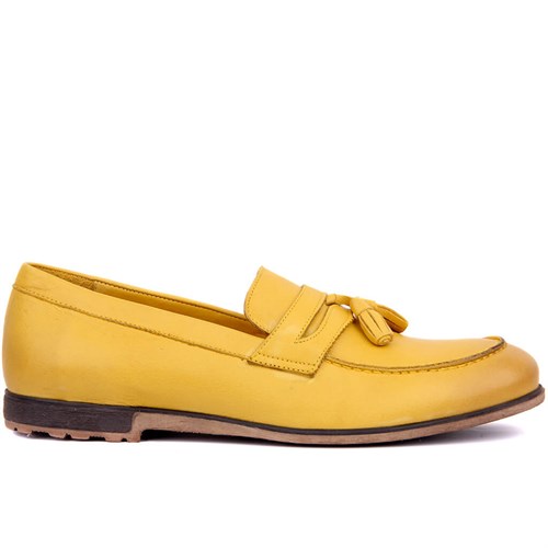 Sail Lakers - Sarı Deri Erkek Ayakkabı