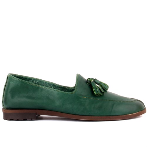 Sail lakers - Yeşil Deri Erkek Günlük Ayakkabı