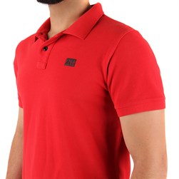 A+ Naples Erkek Kırmızı  Renk Polo Yaka T-shirt