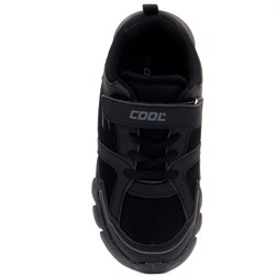 Cool Kids - Siyah Renk Cırtlı Erkek Çocuk Spor Ayakkabısı