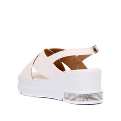 Moxee - Beyaz Renk Kadın Sandalet