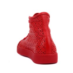 Sail Lakers - Kırmızı Deri Yazlık Kadın Sneaker