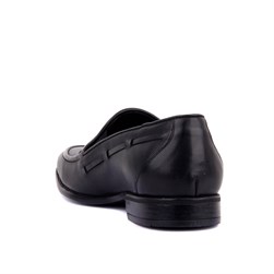 Sail Lakers - Siyah Deri Bağcıksız Erkek Günlük Ayakkabı