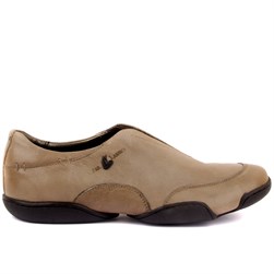 Sail Lakers - Sütlü Kahverengi Deri Erkek Günlük Ayakkabı