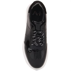 Sail Lakers - Siyah Rugan Deri Bağcıklı Erkek Günlük Ayakkabı